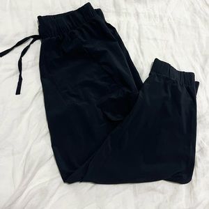 All In Motion (from Target) black athletic cargo joggers. Women’s medium.